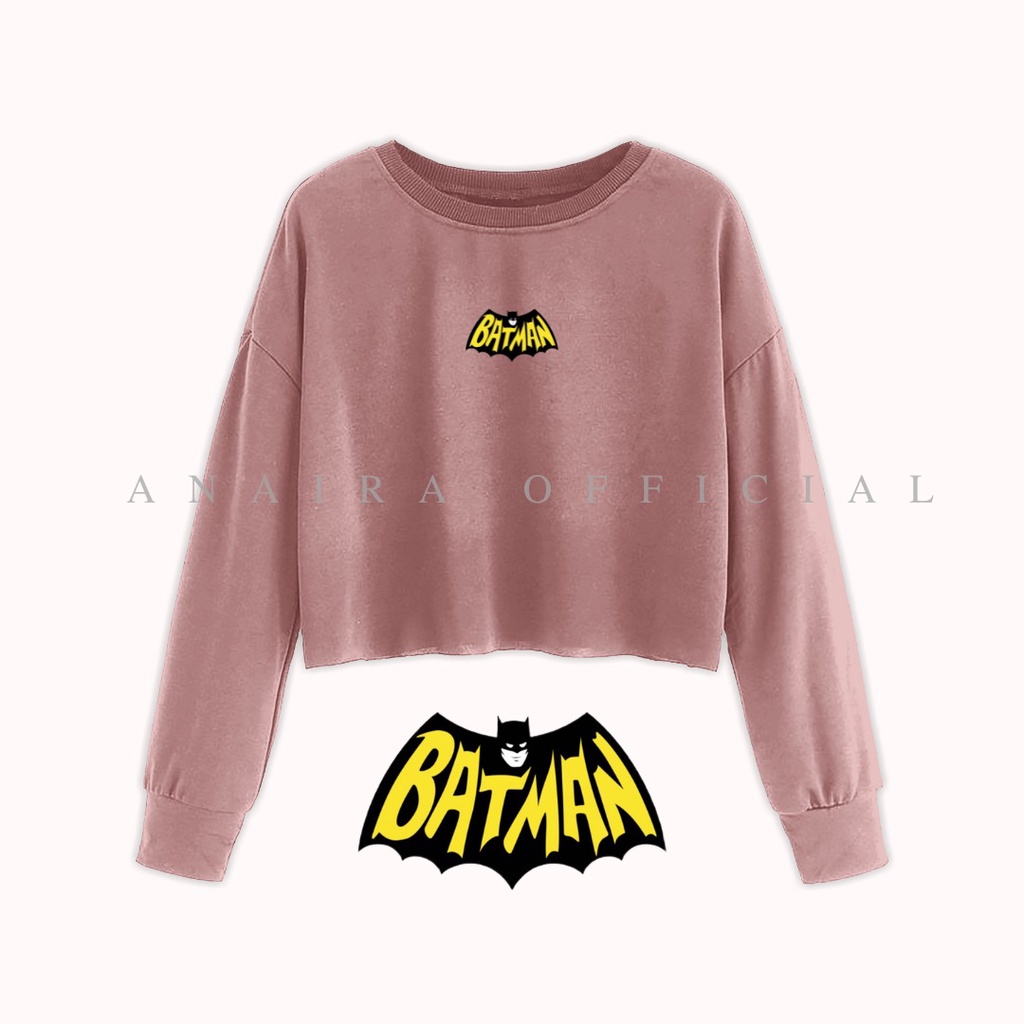 SWEATER CROP BATMAN ANAIRAOFFICIAL