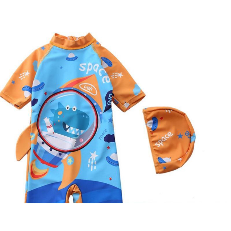 BAJU RENANG ANAK LAKI-LAKI 3D PAKAIAN BERENANG ANAK LAKI-LAKI TIGA DIMENSI