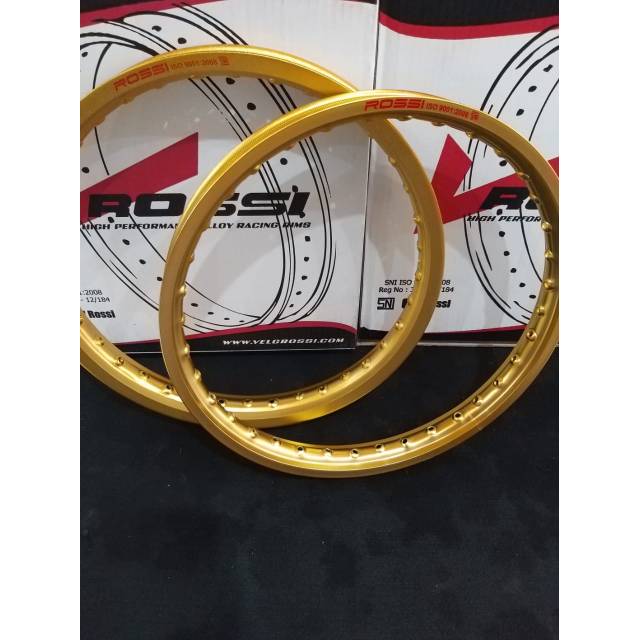 Paket. An Pelek Pelak Velg Jari Ruji Rossi Ring 17 x 140 / 17 x 140 harga 1 Set