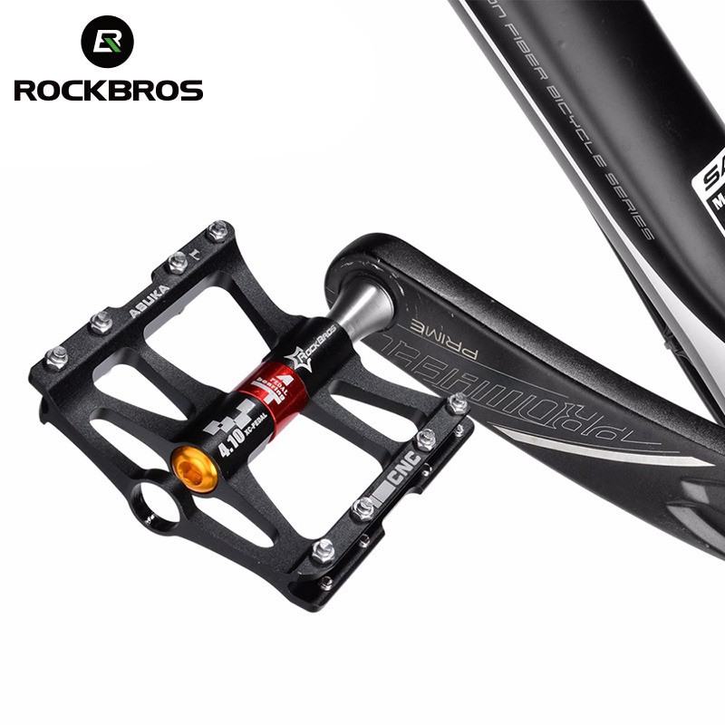 BAYAR DI TEMPAT Pedal Sepeda Anti-slip Ultralight MTB Mountain Aluminium Alloy