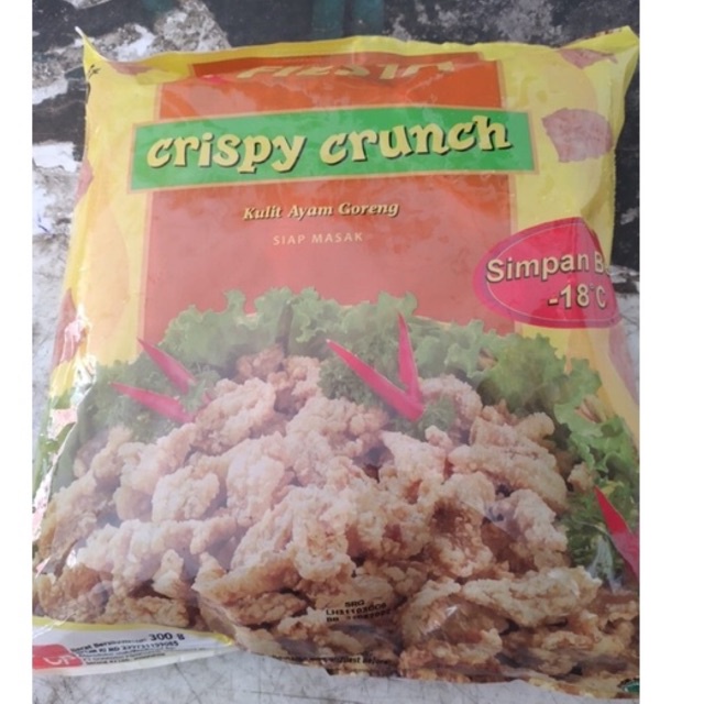 

Crispy crunch kulit ayam 300gr