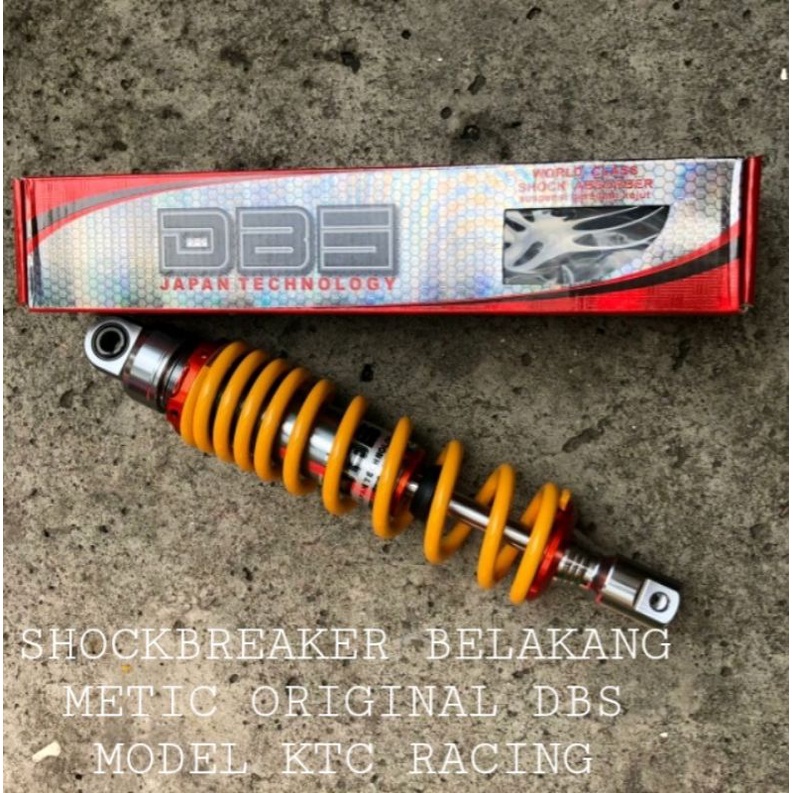 SHOCKBREAKER BELAKANG METIC DBS COPY KTC RACING ORIGINAL DBS UK 325MM/VARIO 110/125/150/160/