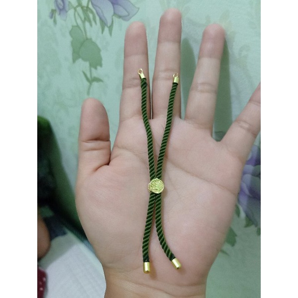 Gelang tali serut kait pandora plintir/ gelang tali plintir model kaitan