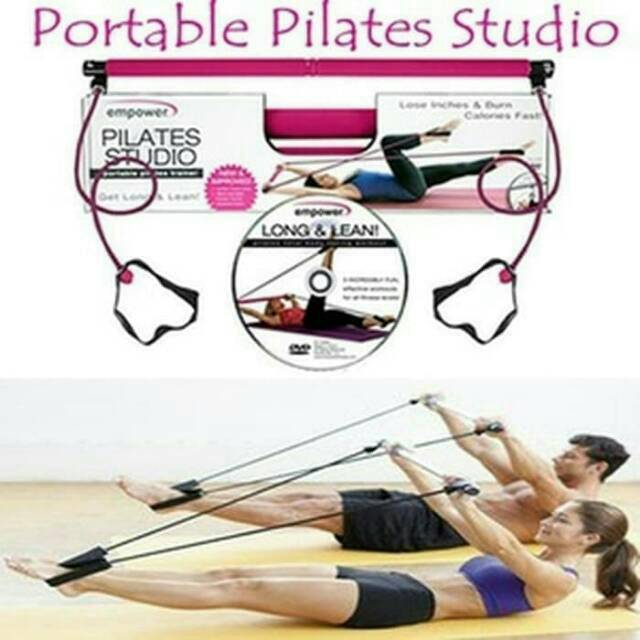 pilates portable studio tali olahraga senam gym fitness