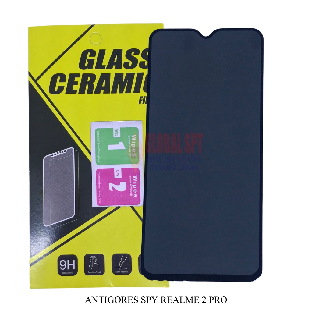 SPY REALME 2 PRO / ANTIGORES / TEMPERED GLASS REALME2 PRO / REALME 2PRO