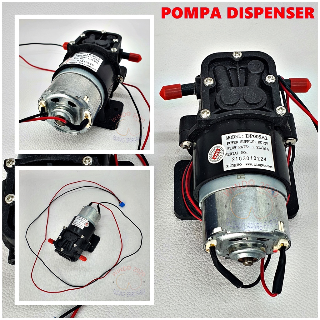 POMPA MOTOR DISPENSER DP-005A2 / DINAMO POMPA AIR GALON BAWAH / WATER PUMP / FOUR ONLY UNIVERSAL