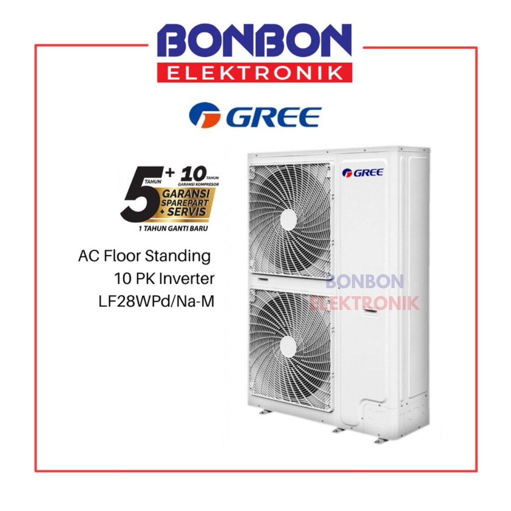 GREE AC Floor Standing 10PK LF28WPd/Na-M 10 PK INVERTER