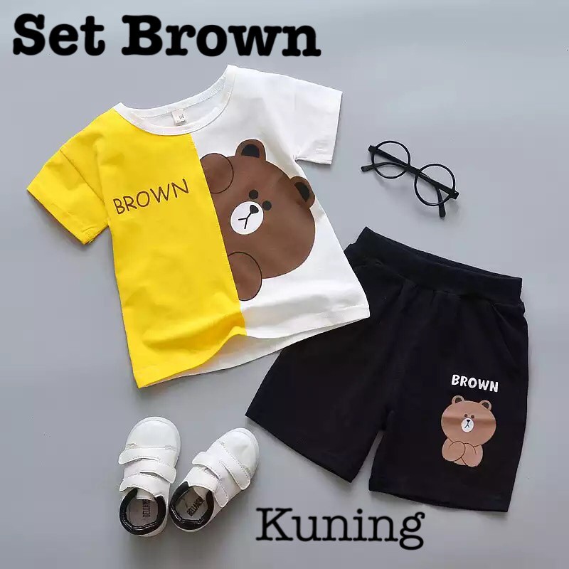 

888- Set Brown Kuning