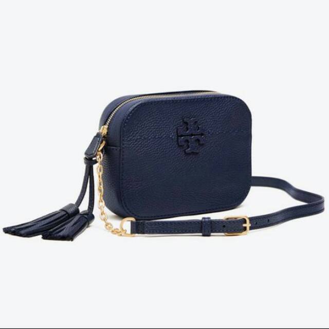 Tory Burch Mcgraw camera bag crossbody bag selempang slingbag tb ori original