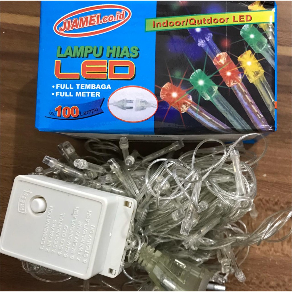  Lampu  Hias  Natal Tumblr LED  JIAMEI Dekorasi Hiasan 