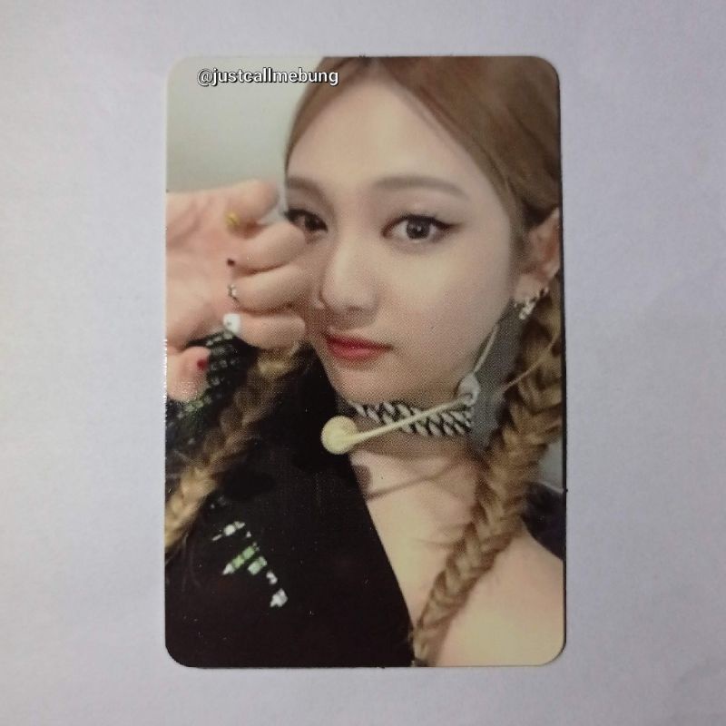PC Photocard Ningning AR selca Savage POS/case Ver