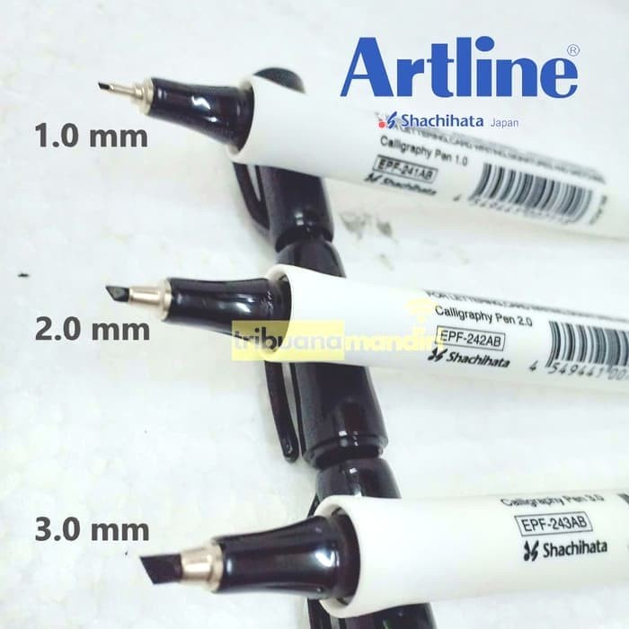 

kaligrafi-perlengkapan- calligraphy pen / pen kaligrafi artline supreme - merah 3.0 -perlengkapan-