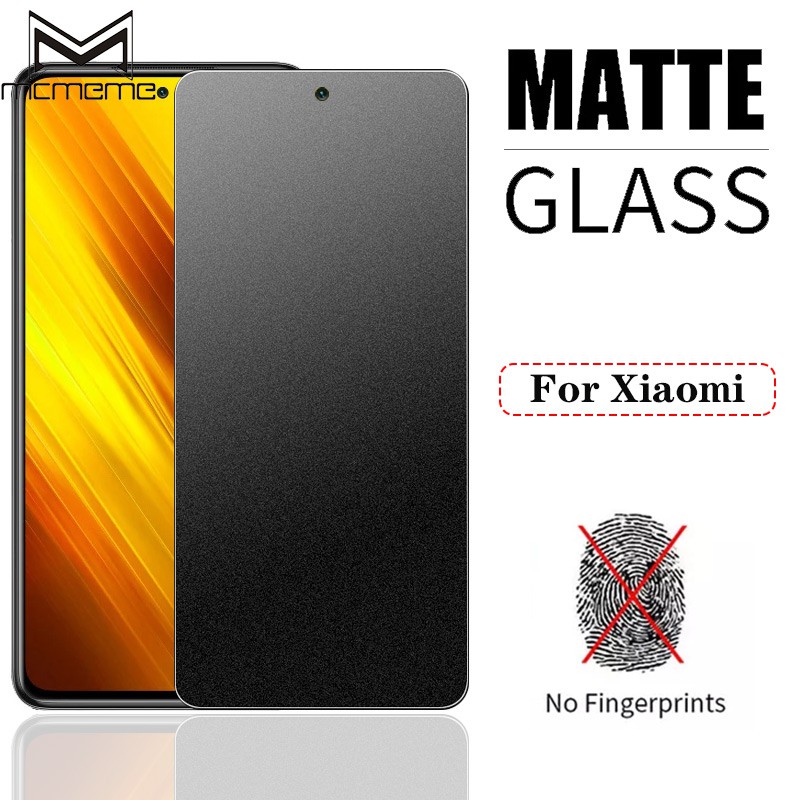 Tempered Glass Matte Glare Xiomi Xiaomi Poco X3 Nfc M3 F2