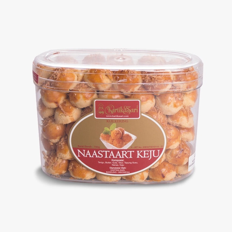 

KUE KERING NASTAR KEJU / KUE NANAS LEBARAN / IDUL FITRI / NATAL / IMLEK KARTIKASARI / KARTIKA SARI OLEH OLEH BANDUNG