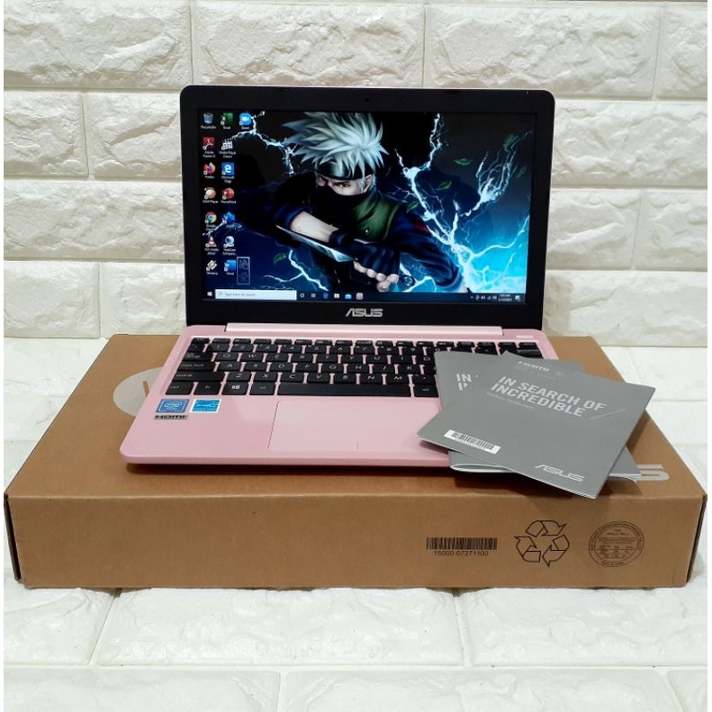 Notebook Asus E203MAH n4000 ram 2 Ssd 256gb Pink