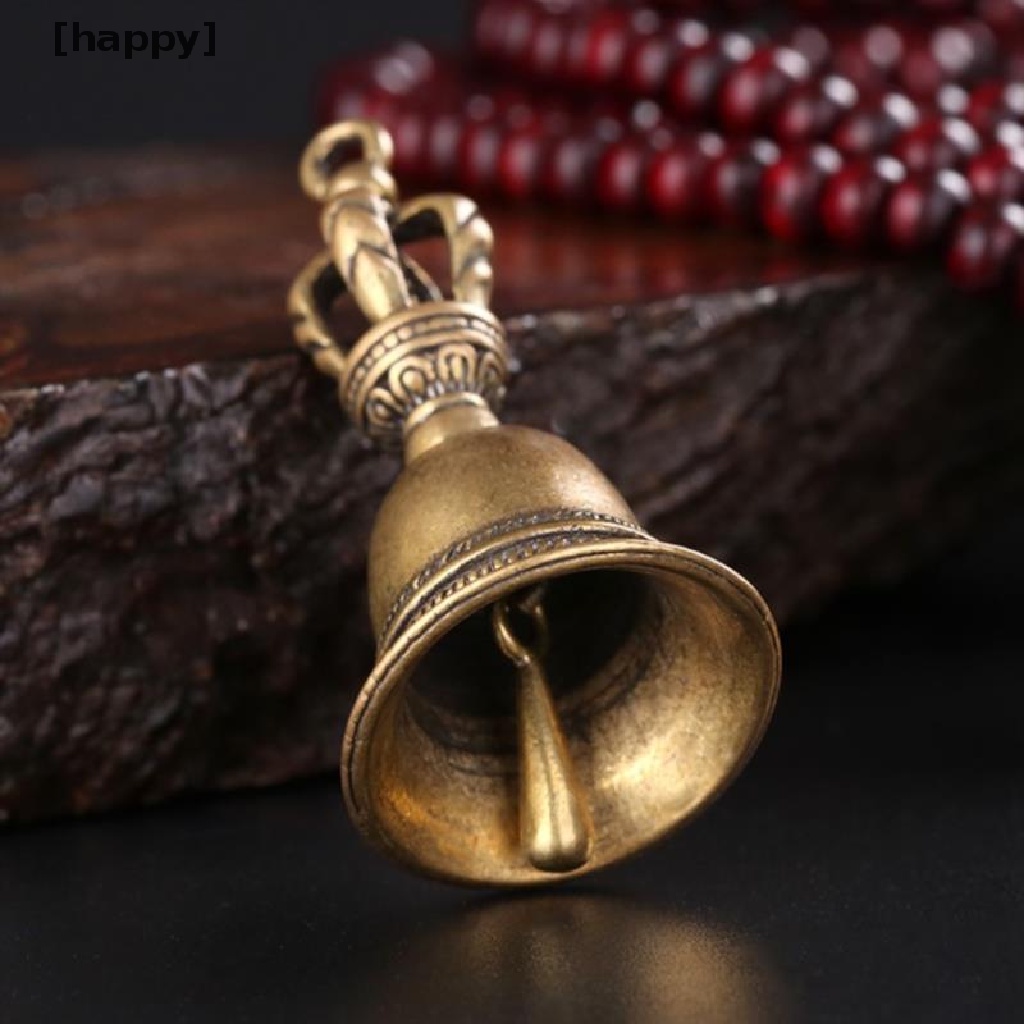 HA Christmas Tree Pendant Brass Handicraft Magic Bell Wind Bell Tibetan Bronze Bell ID