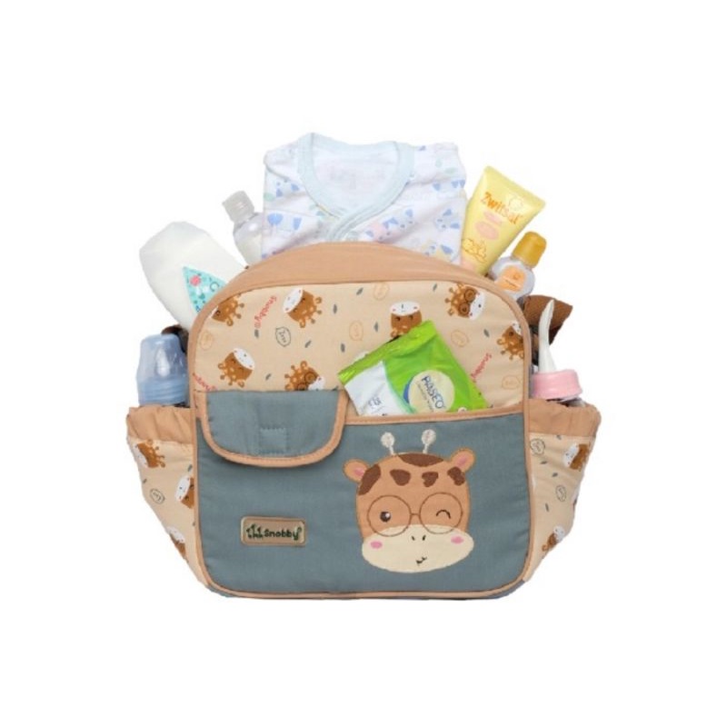 Snobby Tas Bayi Kecil Saku Bordir Twiza Series TPT6972 - Diaper Bag