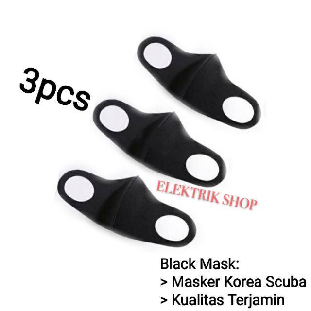 Masker Korea Kain Scuba Anti Debu dan Bakteri Kualitas Terjamin