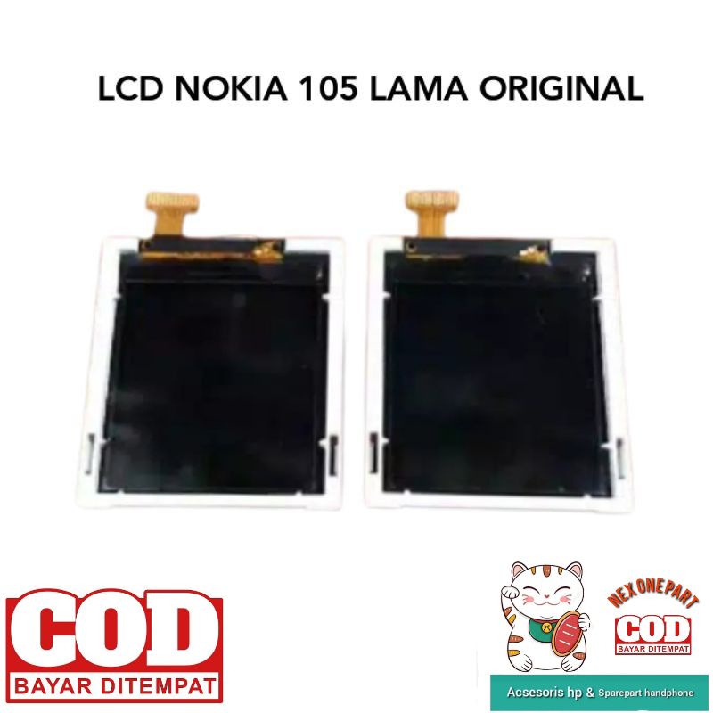 LCD NOKIA 105 N105 LAMA ORIGINAL