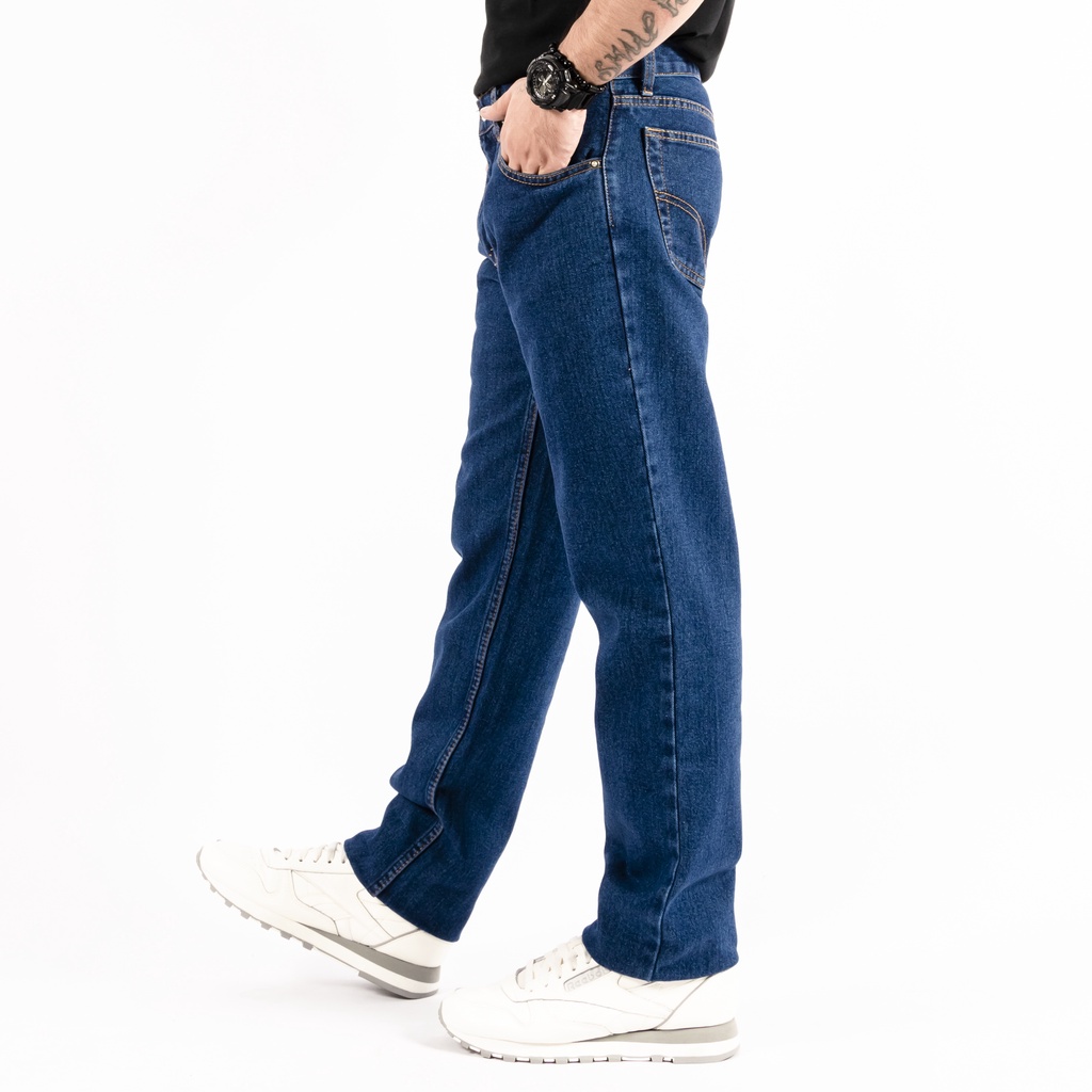 Gizmo Celana Jeans Reguler Blue Wash Jeans