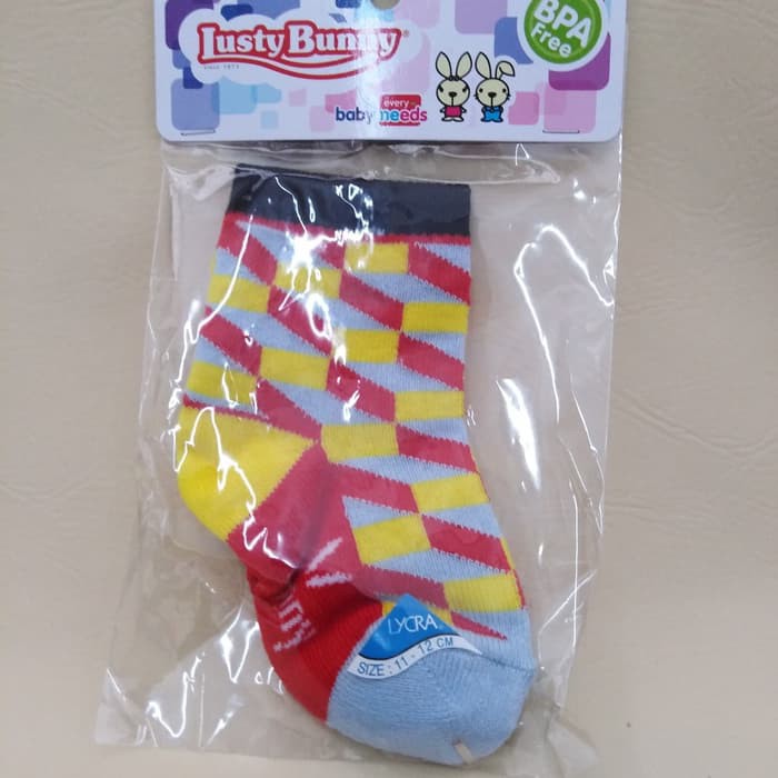 LUSTY BUNNY KAOS KAKI MOTIF KK-3527