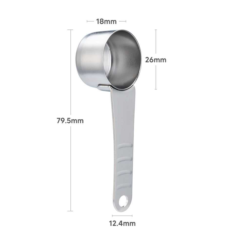 TD - RMH Icafilas 2 in 1 Sendok Takar Kopi Spoon &amp; Tamper Nespresso - ICF367