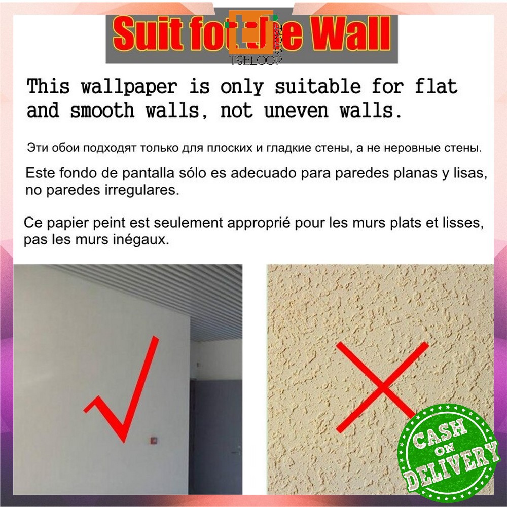 OFM-C206 Wallpaper Dinding Foam 3D Kecil Motif Batu Bata / Walpaper Stiker Dinding Dekorasi Kamar-2