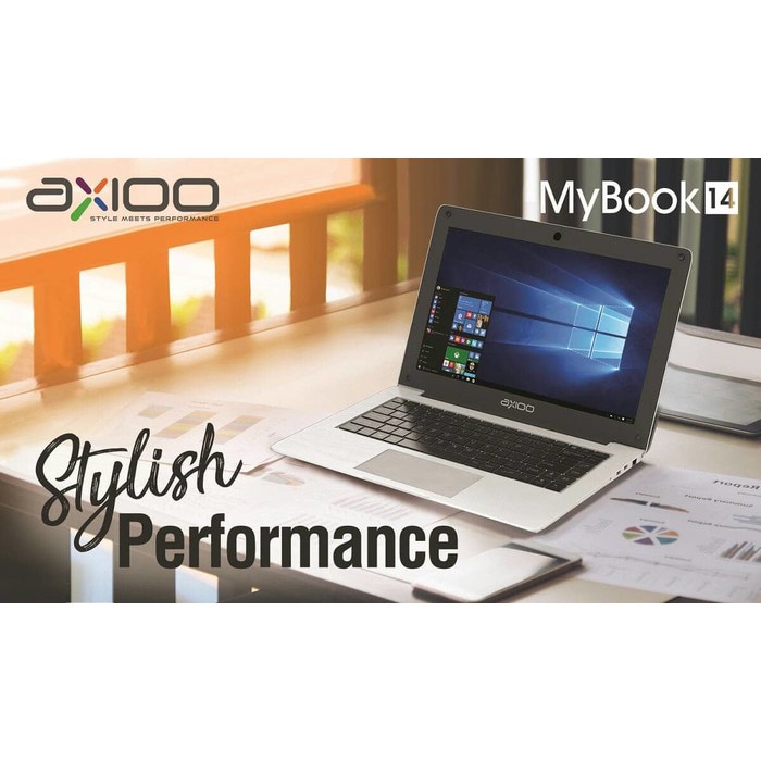 Axioo Mybook 14-Intel Celeron N3350- 3Gb RAM-32Gb eMMC-500Gb HDD