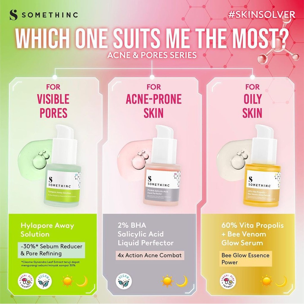 SOMETHINC Serum | Niacinamide | Hyaluron B5 | Aha Bha Peeling | Bakuchiol Serum | Salicylic Acid | Dark Spot | Resurrect  20ml
