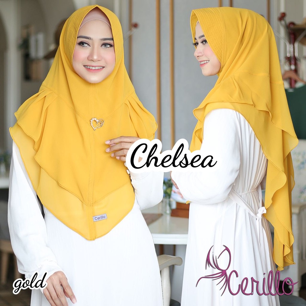 Hijab Instan Terbaru Ceruti Babydoll Import Chelsea Original Cerillo