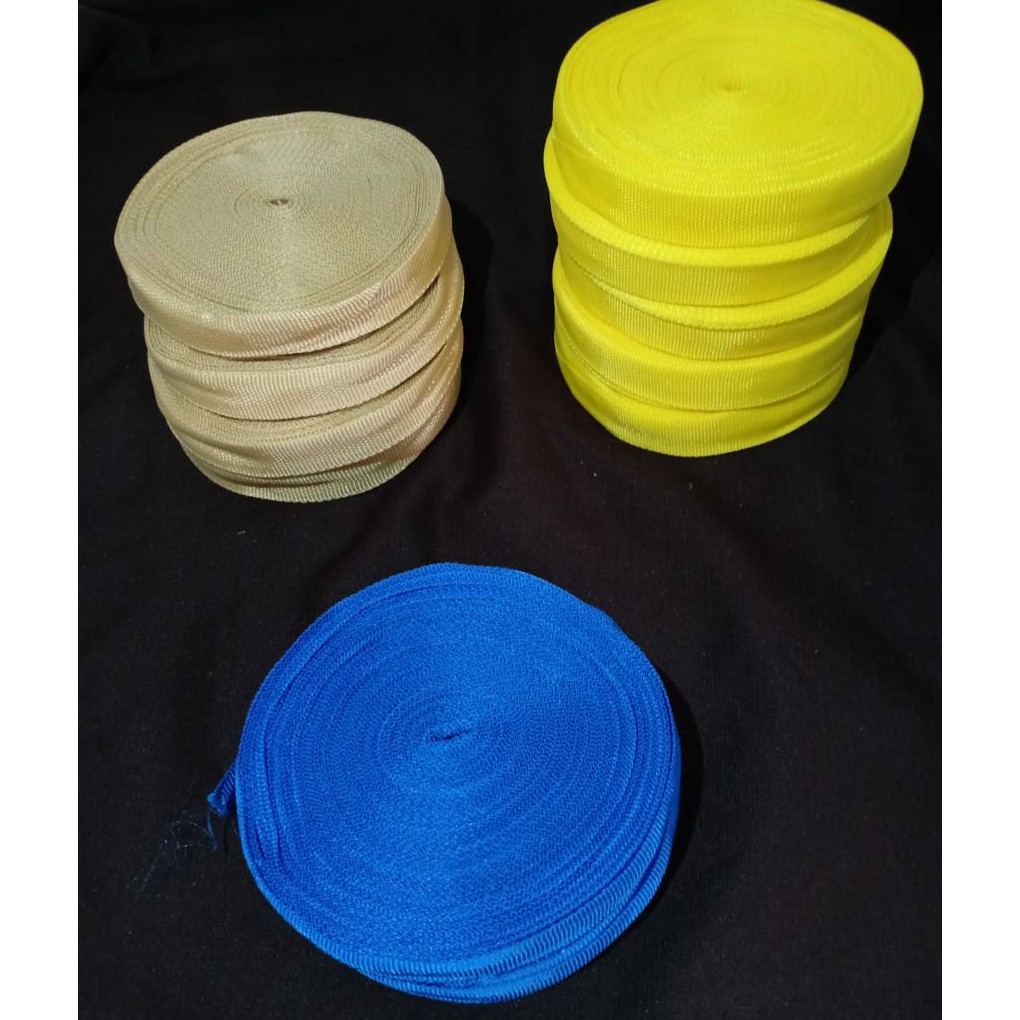 Termurah Tali webbing Warna warni Per Meter