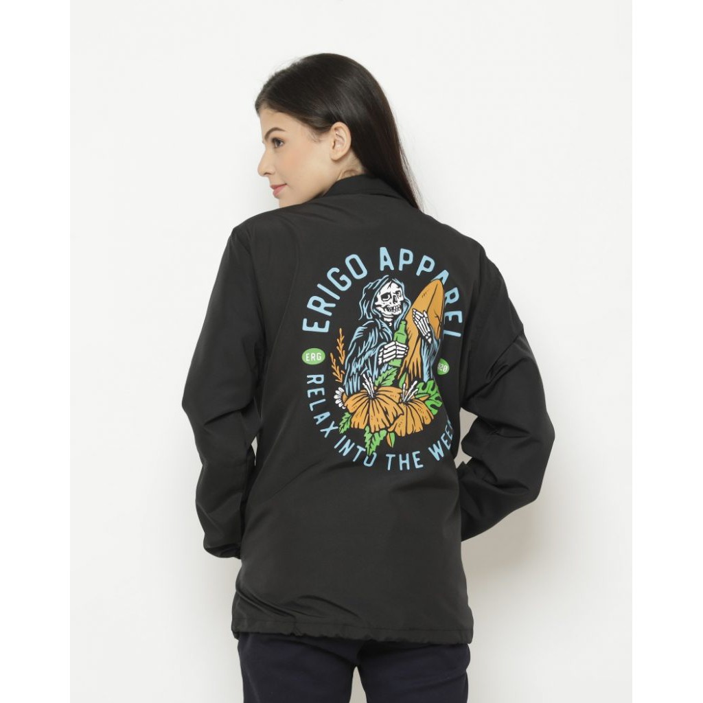 

Erigo Coach Jacket The Weekend Black