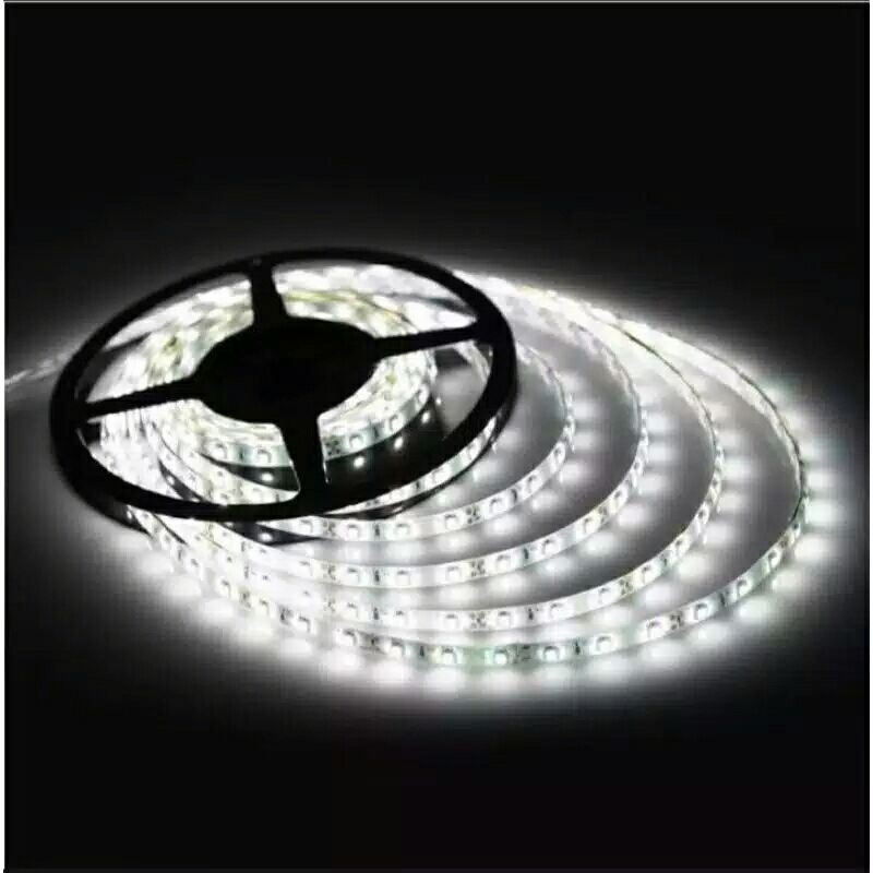 Lampu Led Strip Roll 5 meter 12 Volt - 24 volt Mata Led 3528 Mobil Truk Bis Universal