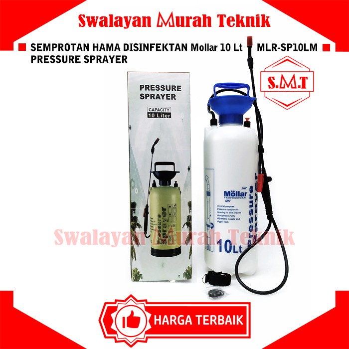 Sprayer Manual 10 Liter Mollar SP10LM 10Liter Semprotan Hama Desinfektan