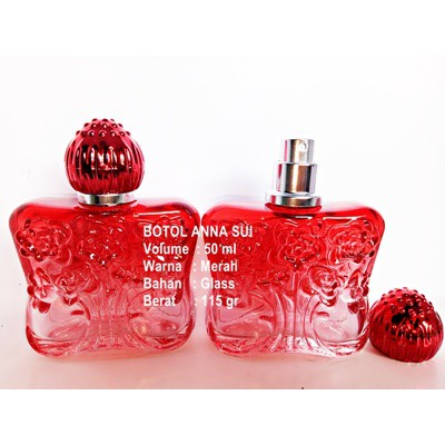 botol parfum anna sui kupu lusinan