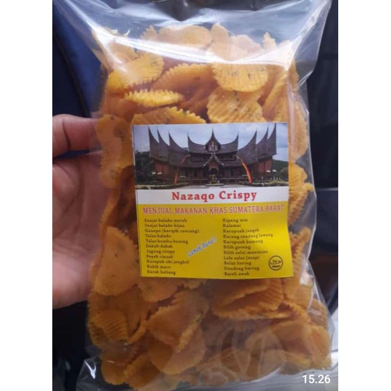 

Keripik Sala Lauak Khas Pariaman (200g)