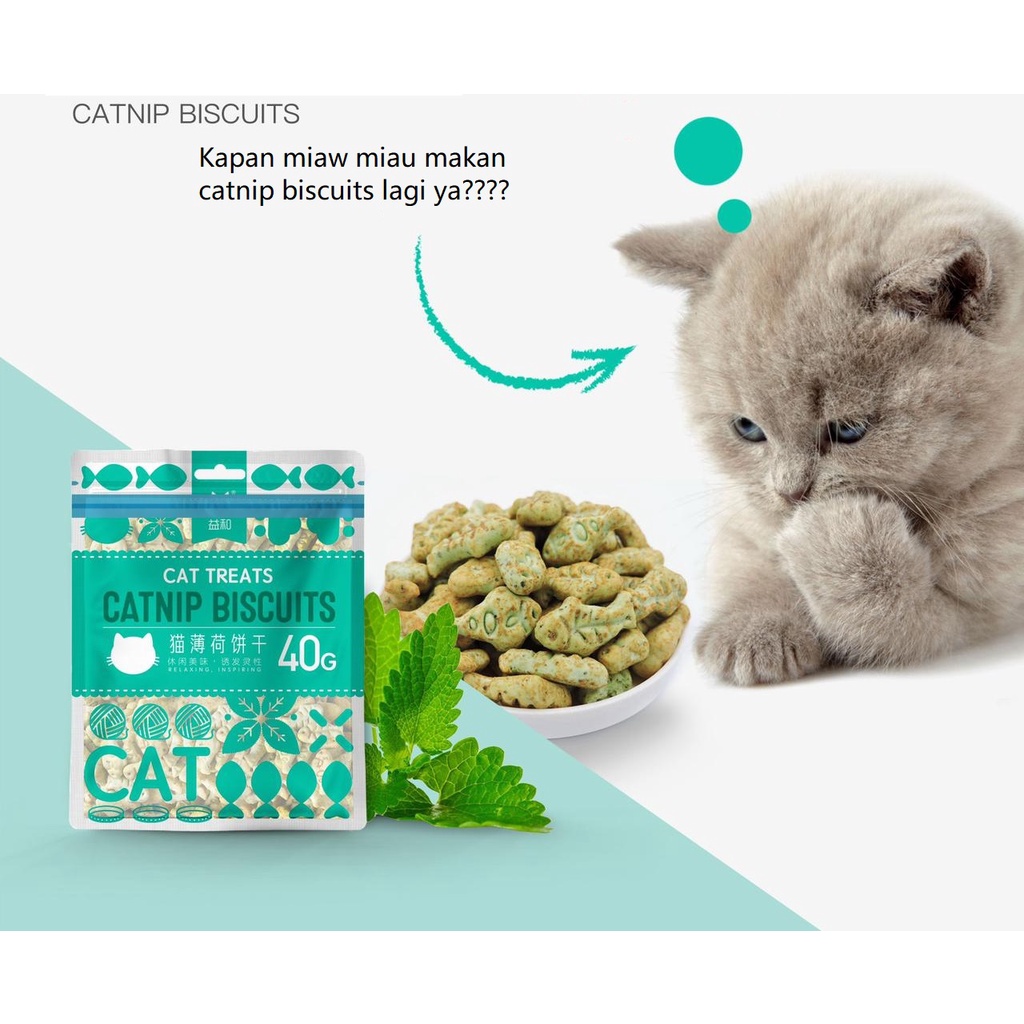 PH.Medan Snack Kucing Catnip Biscuits