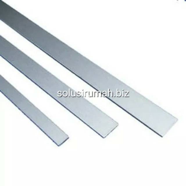 PLAT STRIP ALUMINIUM 1 &quot;X1MMX 1 meter lari LEBAR FULL 23 MM