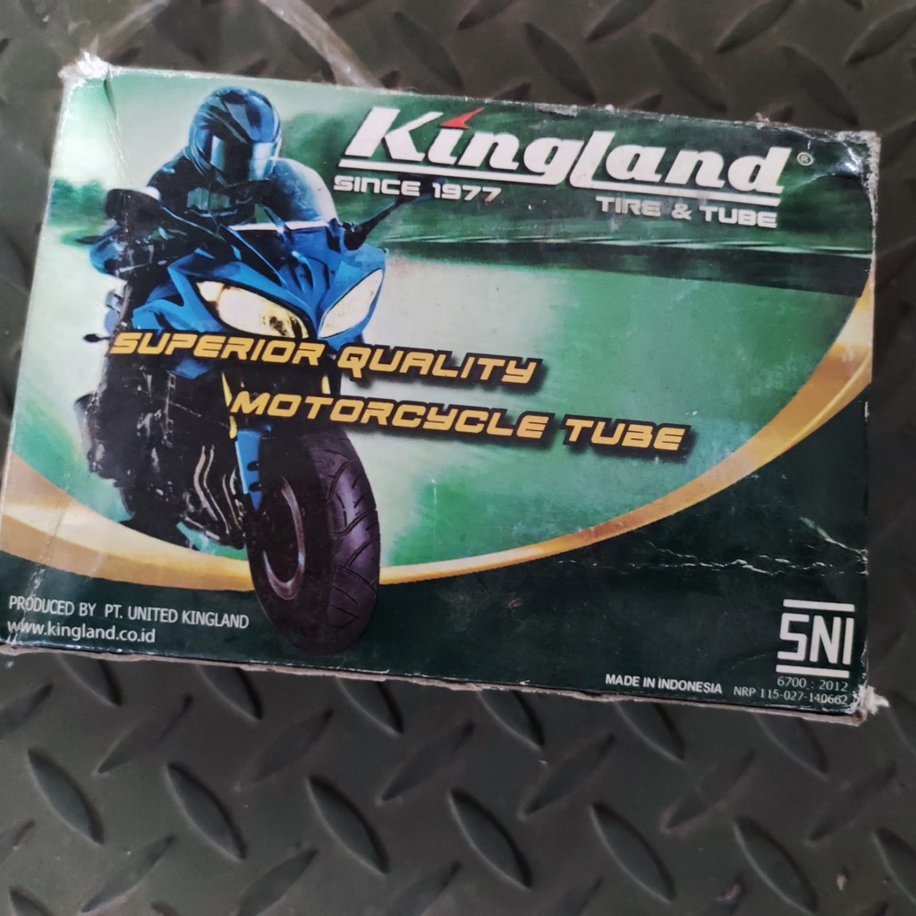 Ban dalam Kingland 250 275 17 / 80 90 17 untuk motor bebek