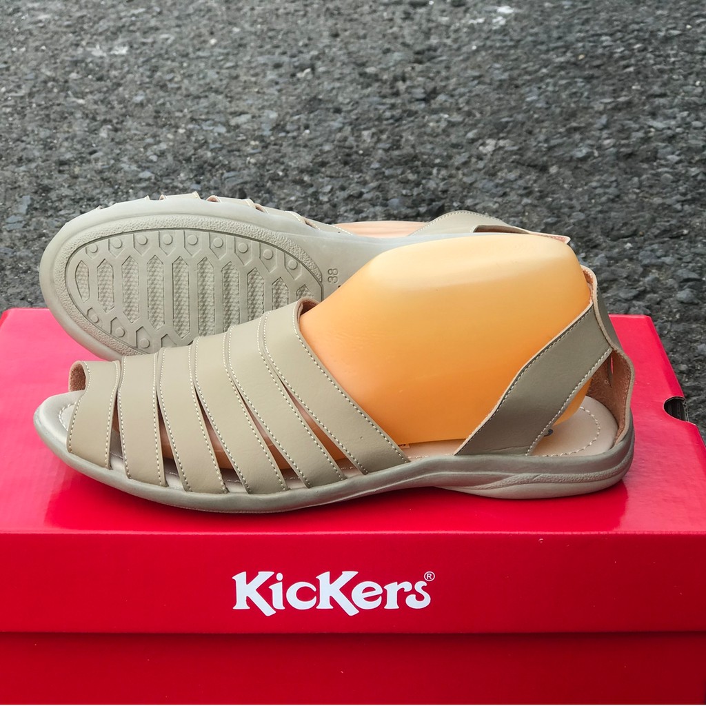 Baru!!! SANDAL KICKERS CEWEK TALI SEMI KULIT