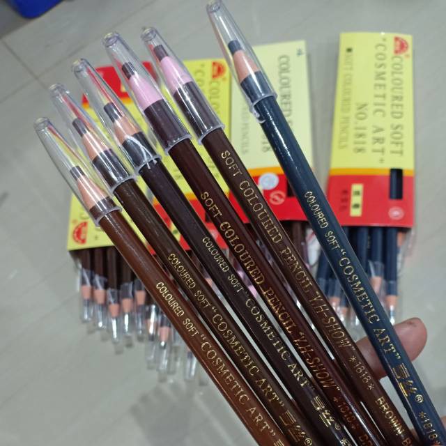 [PER PCS] Pensil Alis Benang Hengsi Eyebrow Pencil Make Up Kosmetik Mata