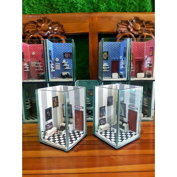 virall.. aquarium unik kamar cupang / akuarium unik ikan cupang / soliter kosan ikan
