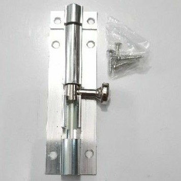 Grendel Babet 4&quot; Putih / Gerendel Selot Pintu / Kunci Pintu (H8128)