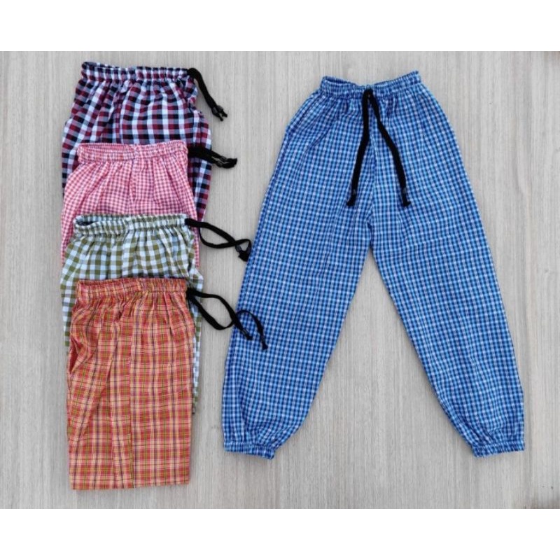 JOGGER ANAK HARIAN JOGGER MOTIF TALI SIZE 2-6THN