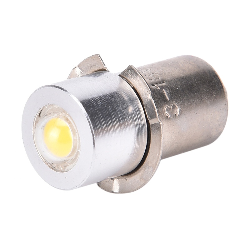 {LUCKID}P13.5S PR2 1W Warm/White Led FlashLight Bulb High Brightness Lamps 90lm DC 18V