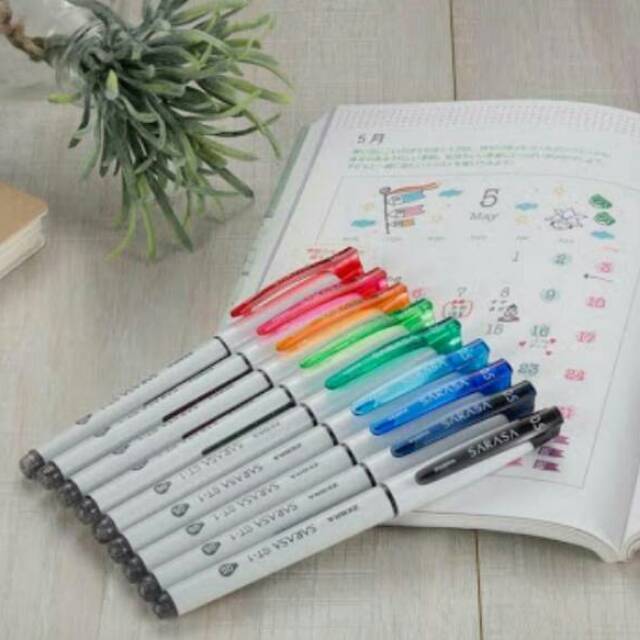 

Bolpen Zebra Sarasa ST-1 uk.0,5mm dan 0,7