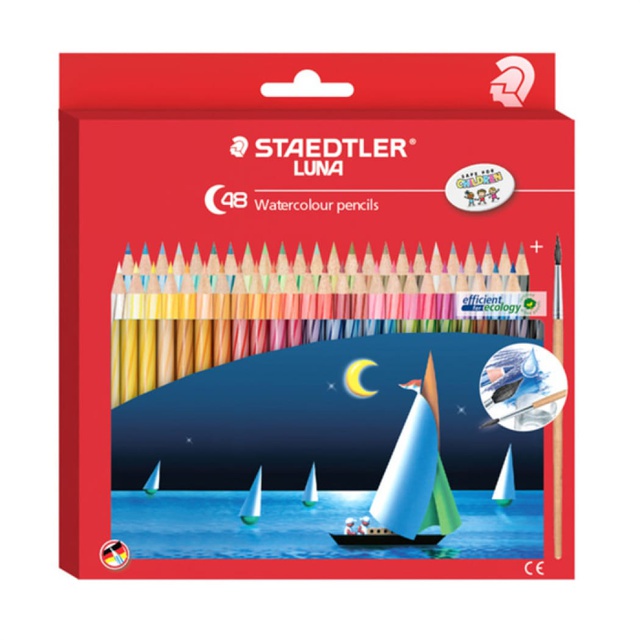 

Pensil warna (48w) Water Colour - Staedtler Luna Aquarell C48 [137C48]