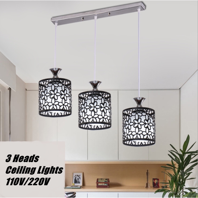 Ready Stock Modern Ceiling Light Flower Petal Led Pendant Lamp Dining Room Chandelier New High Shopee Indonesia