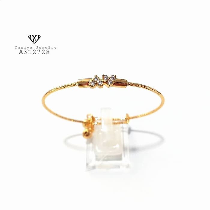 

Gelang Lapis emas permata Perhiasan imitasi Gold18k Yaxiya Jewelry 464