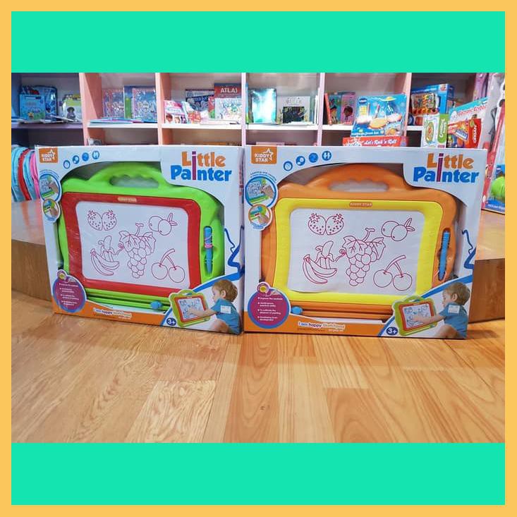 

MAINAN ANAK PAPAN TULIS MAGNET DRAWING MAGNETIC BOARD LITTLE PAINTER